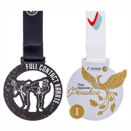 MF10 - МЕДАЛЬ ПРОИЗВОЛЬНОЙ ФОРМЫ С ПЕЧАТЬЮ НА ЗАКАЗ