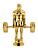 Фигура «Штангист» - F1032-G